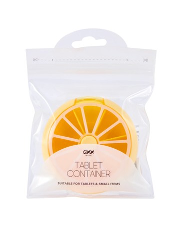 OXX Travel Tablet Container - Yellow