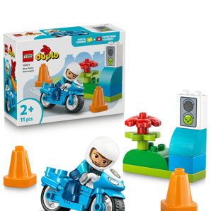 LEGO® DUPLO Town Blue Police Motorcycle 10471