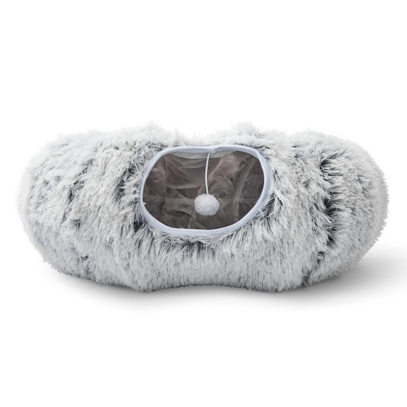 Anko Round Fluffy Cat Tunnel Bed 4 of 6