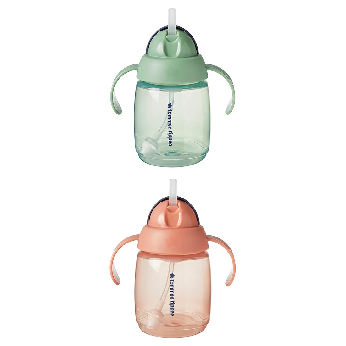 Tommee Tippee Weighted Straw Toddler Sippy Cup - 6+ months