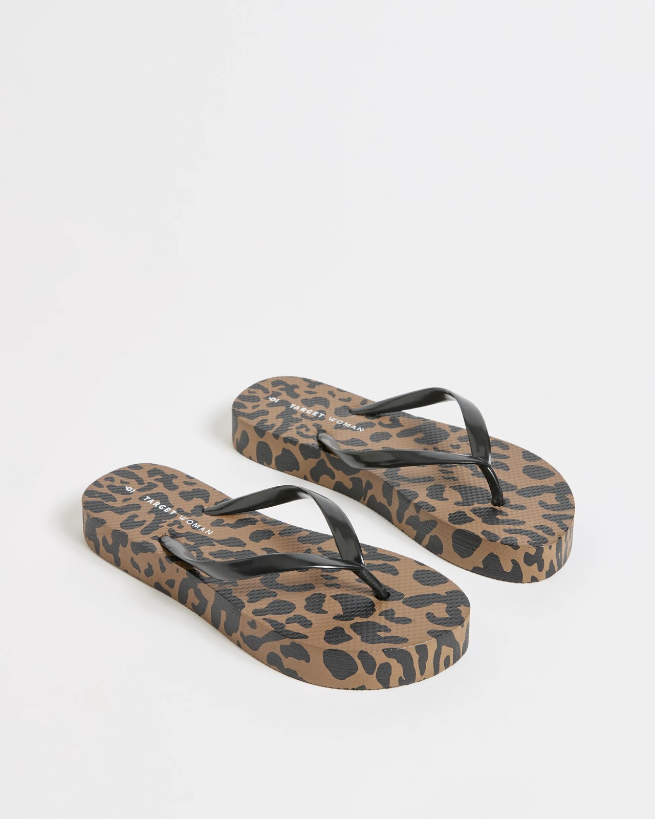 Sarah Square Toe Flatform Thongs - Multi Animal 2 of 3