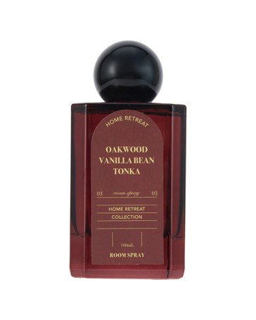 Anko Home Retreat Oakwood Vanilla Bean Tonka Room Spray