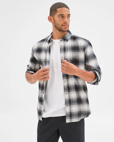 Australian Cotton Long Sleeve Flannelette Shirt