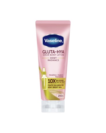 Vaseline Gluta-Hya Serum Burst Dewy Radiance Body Lotion 200ml