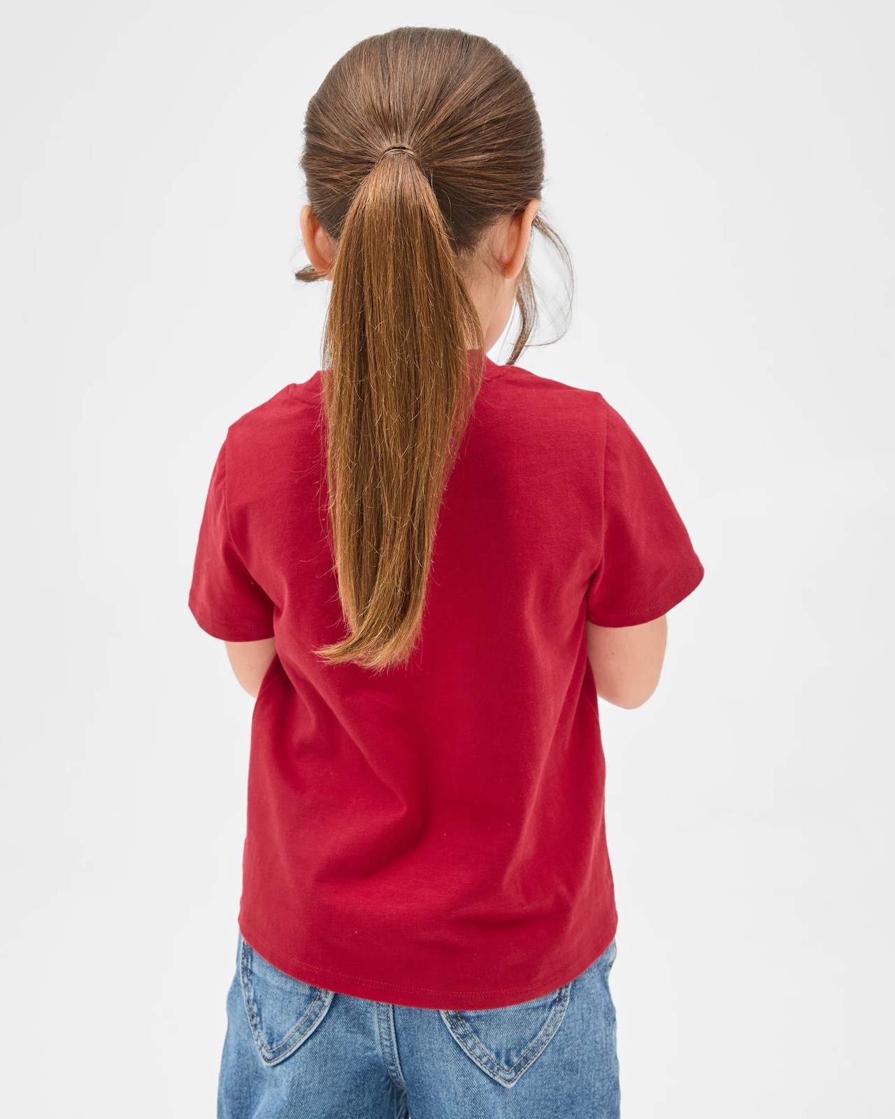 Australian Cotton Christmas Event Boxy Fit T-Shirt - Red 5 of 5