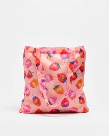 Fold Up Shopper Tote Bag