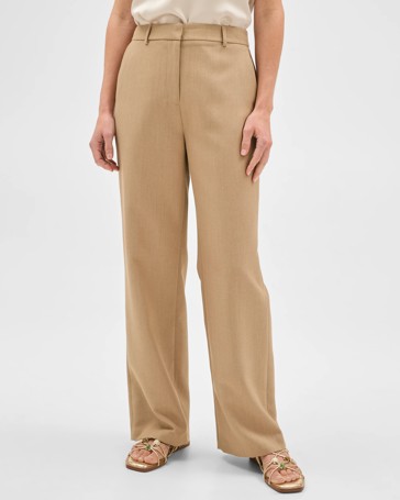 Preview Textured Tailoring Straight Leg Pants