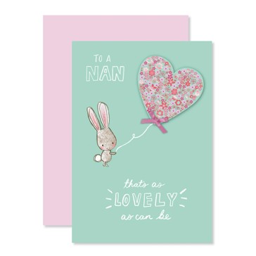 Hallmark Mother's Day Card - Rabbit Heart