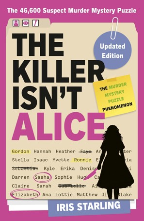 The Killer Isn't Alice by Iris Starling - Book