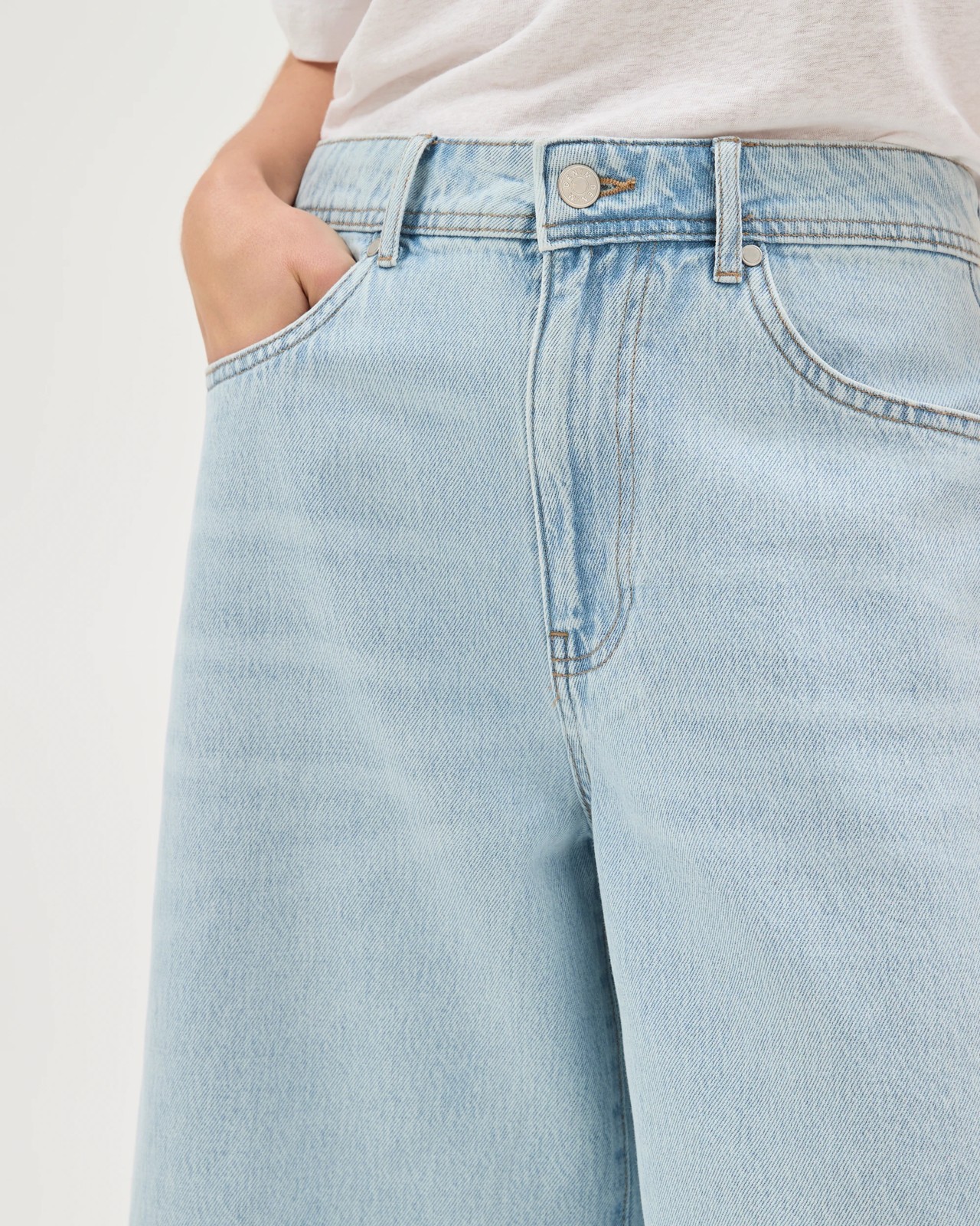 AirLoom A-Line Bermuda Denim Shorts 3 of 6