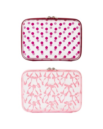 Anko 2 Pack Printed Clear Packing Cubes