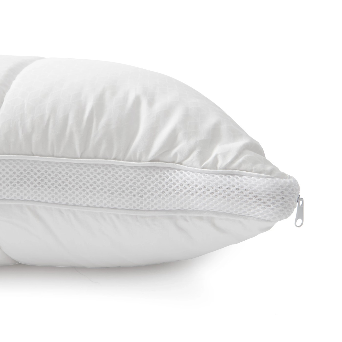 Adjustable Memory Foam Cooling Pillow, High Profile, White - Anko 3 of 5