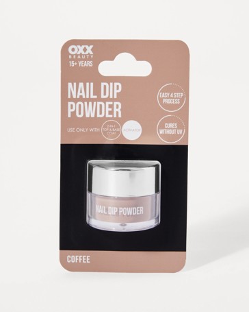 OXX Beauty Nail Dip Powder - Coffee