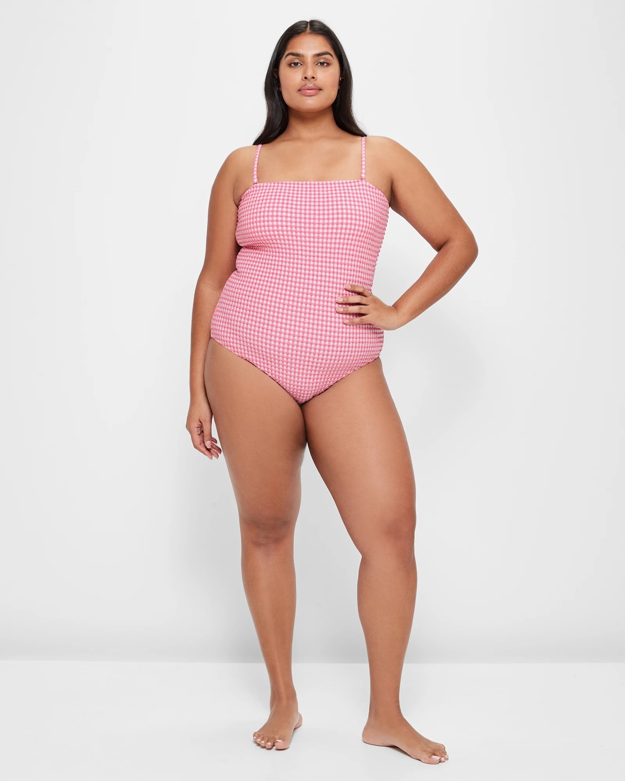 Strapless One Piece Bathers - Shape Your Body