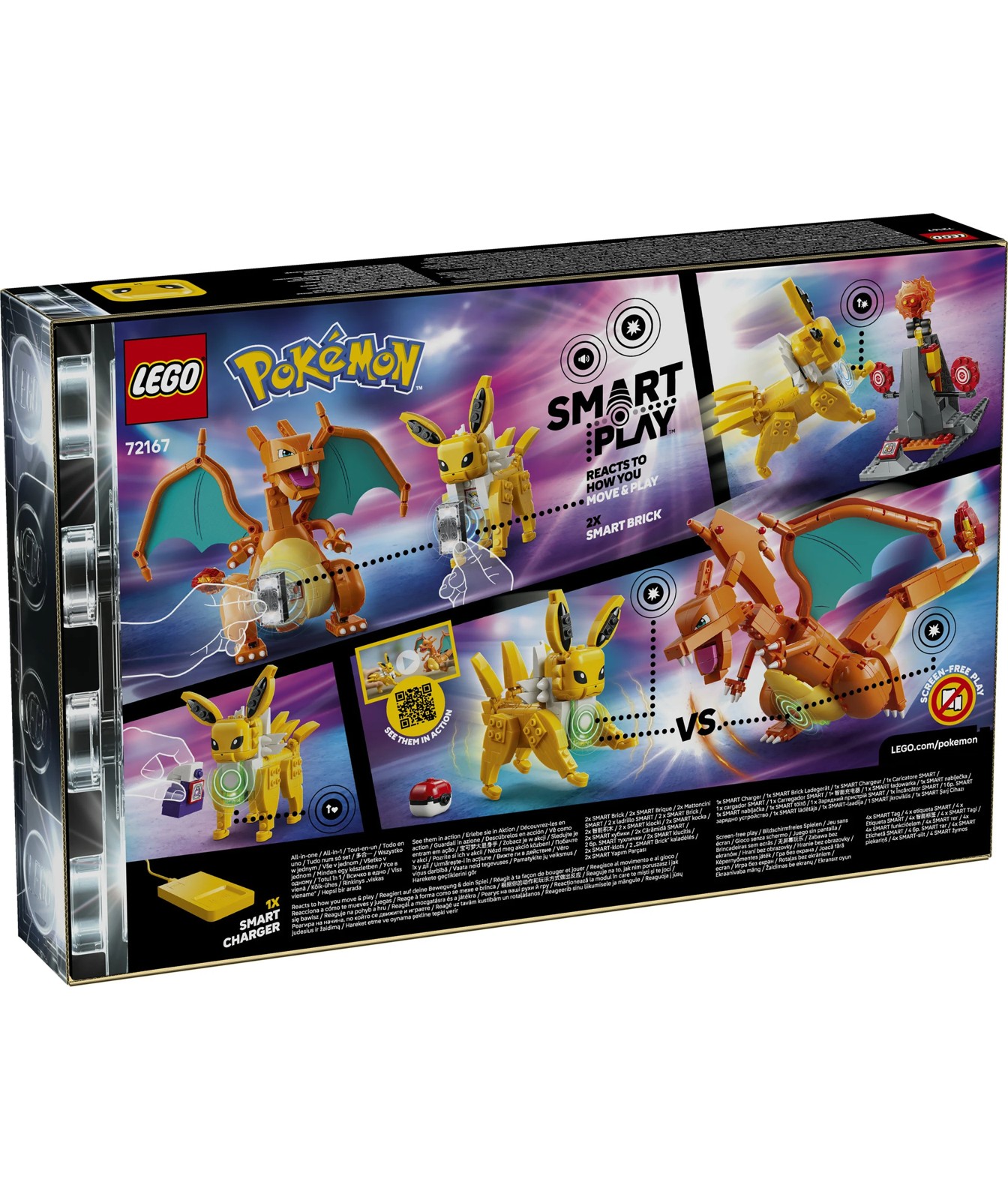 Pre-Order LEGO® Pokemon SMART Play: Charizard vs. Jolteon Ultimate Battle 72167 6 of 6