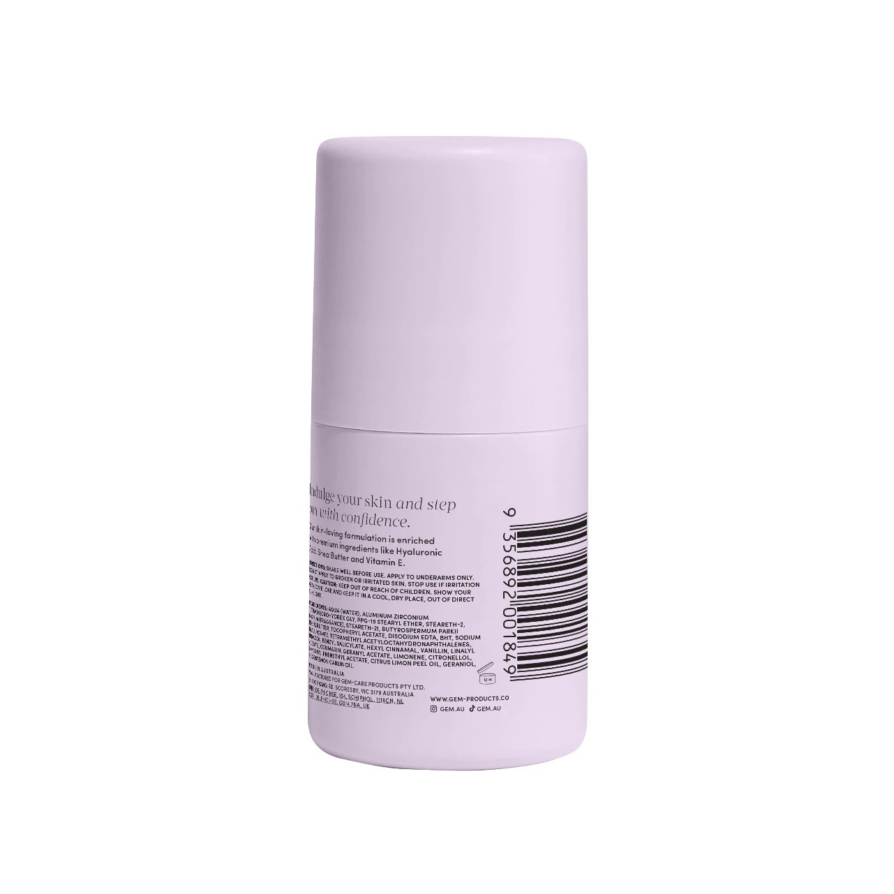 Gem Skin Loving Roll On Deodorant 50ml - Vanilla & Macadamia 2 of 6