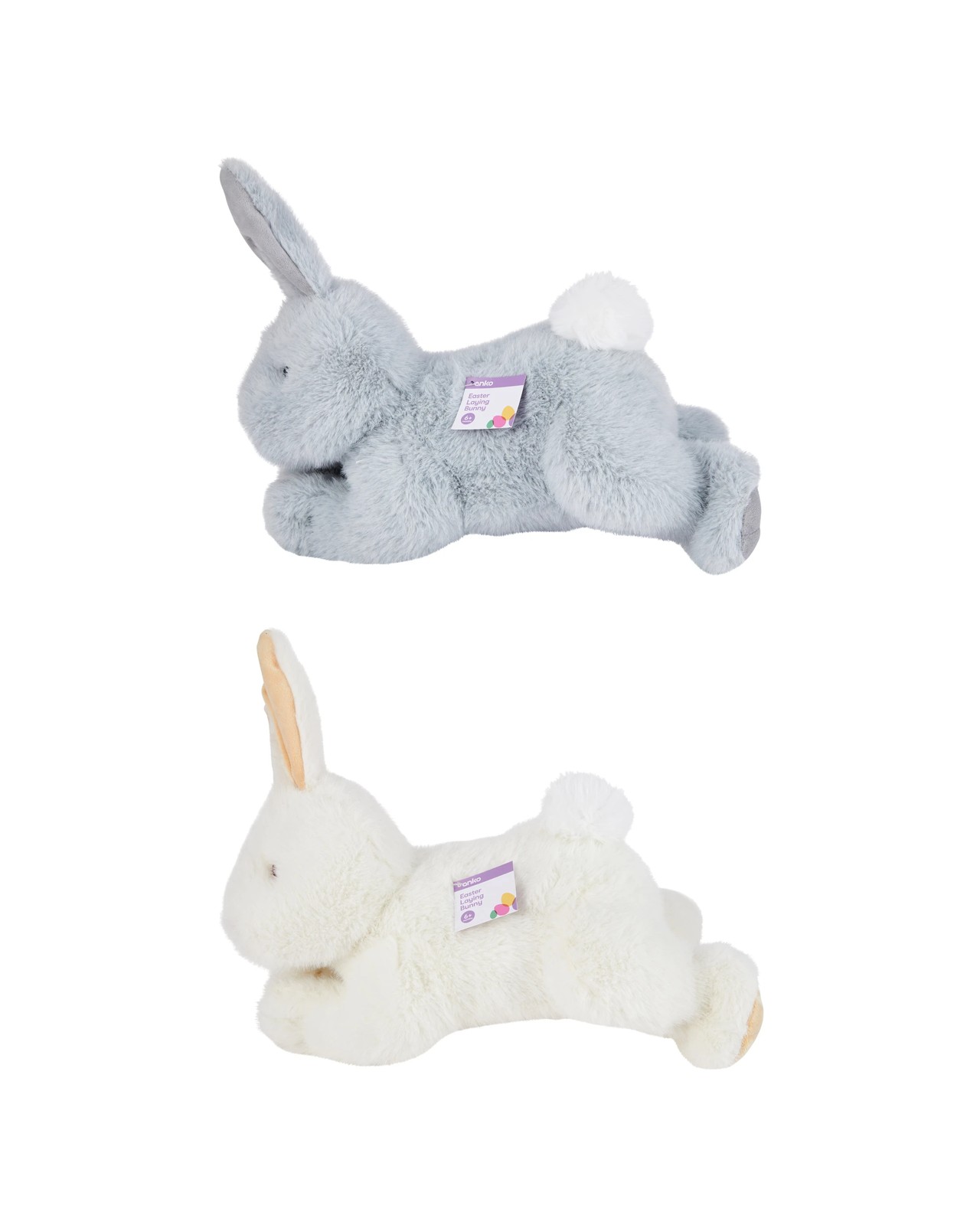 Anko Easter Laying Bunny Plush Toy - Assorted 4 of 4