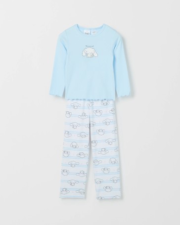 Hello Kitty Australian Cotton Younger Girls Knit Pyjama Set