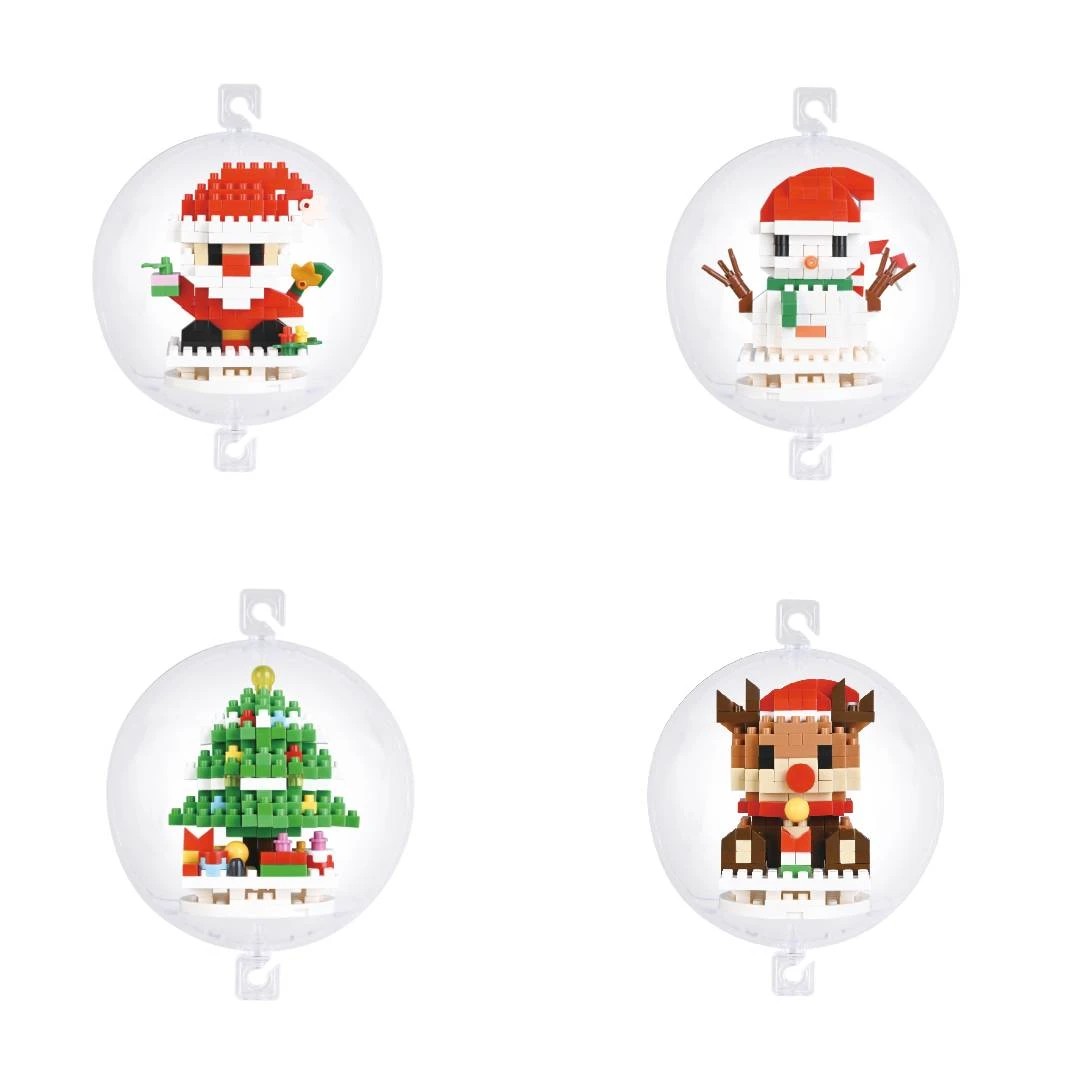 Mini Blocks Christmas Ornament - Assorted 2 of 2