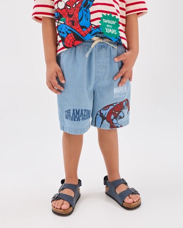 Marvel Spider-Man Denim Shorts