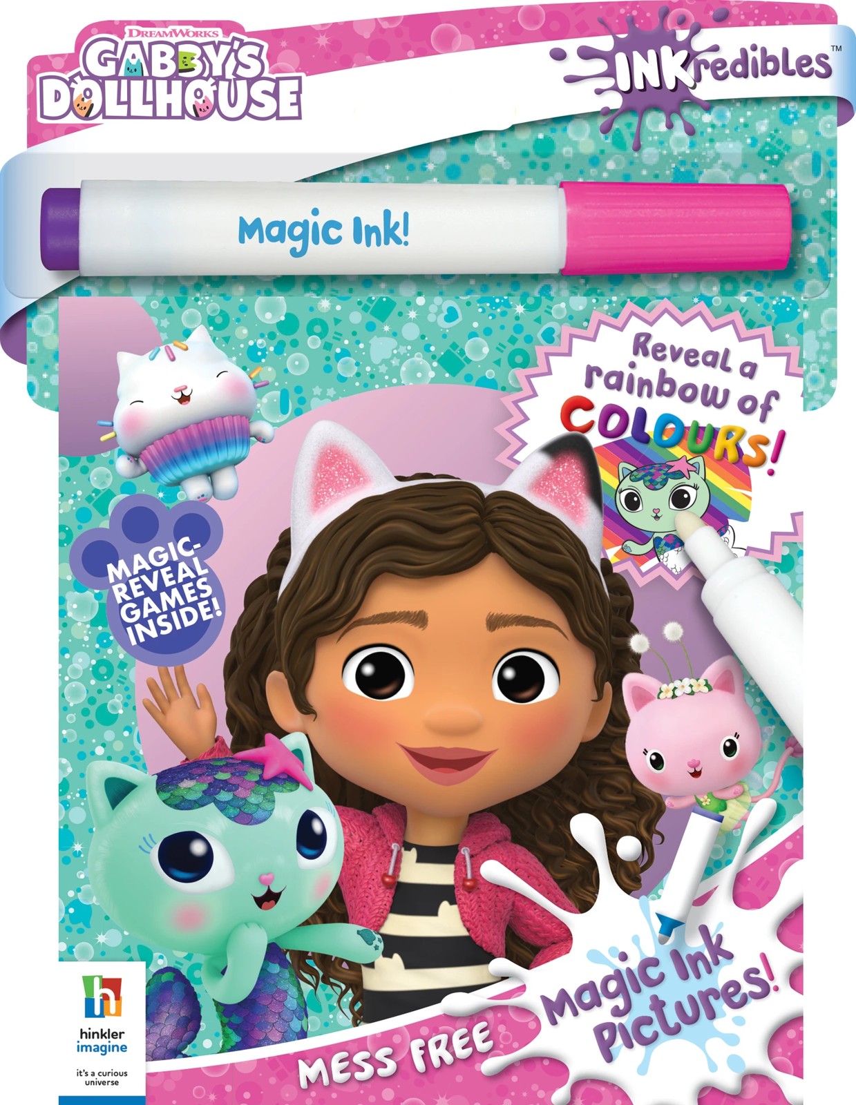 Gabbys Dollhouse Mess Free Magic Ink Pictures