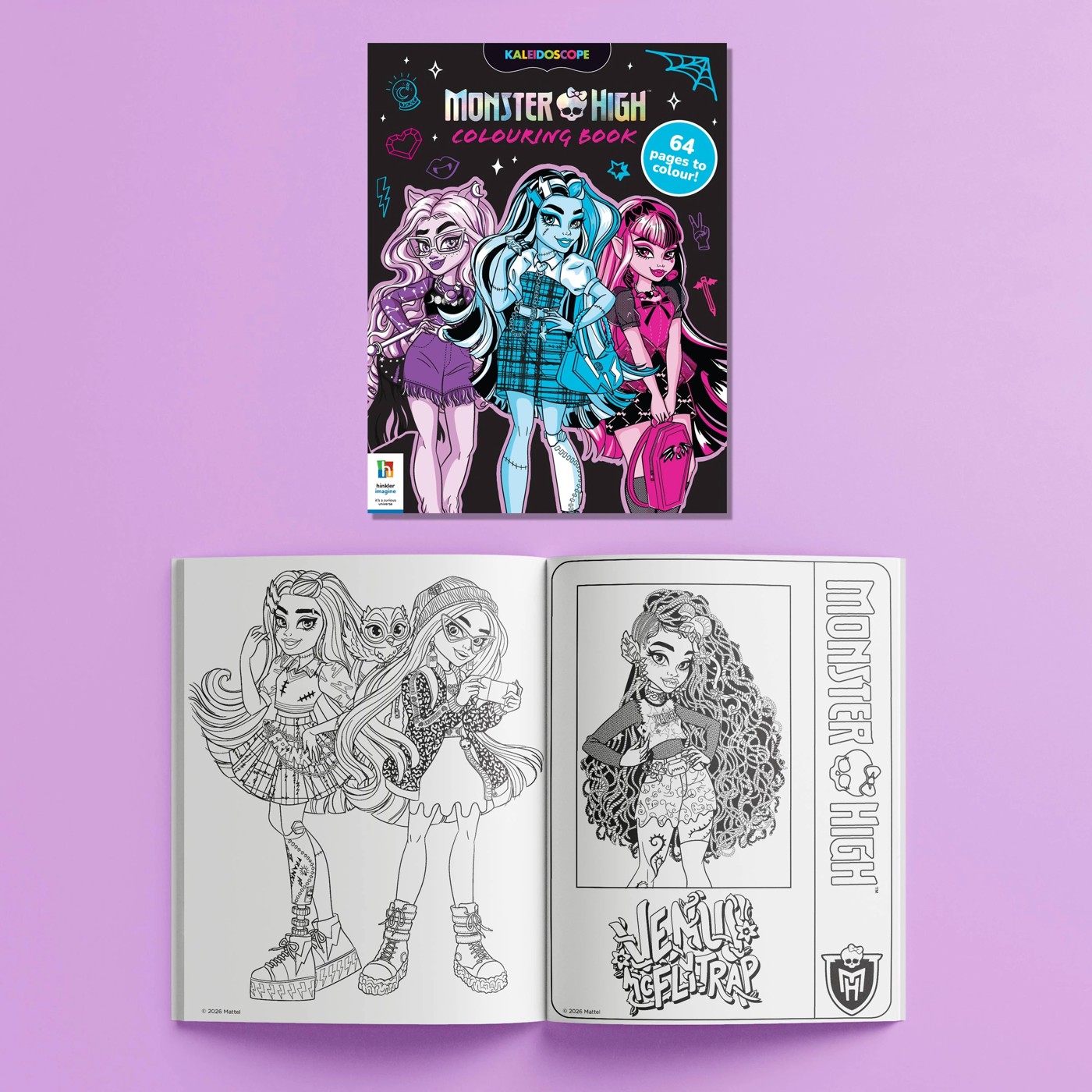 Kaleidoscope Monster High Colouring and Activity Kit - Book 5 of 6