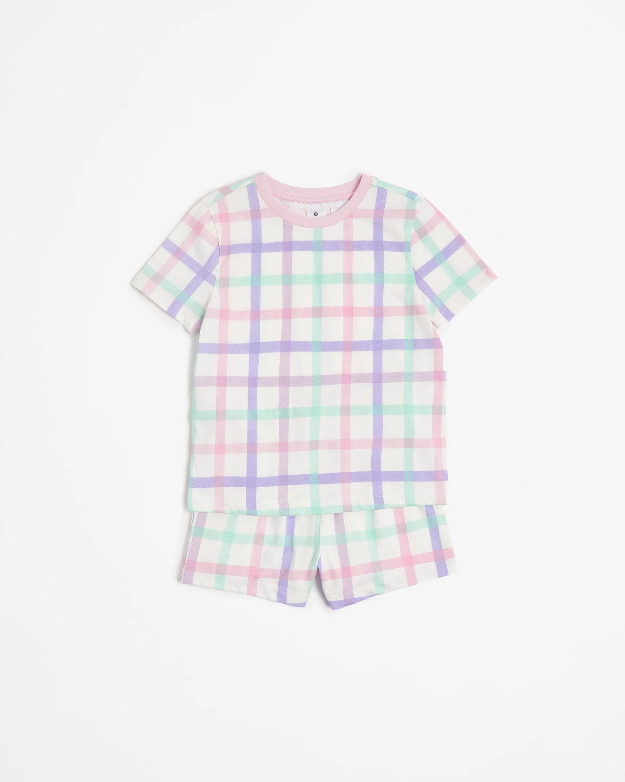 Print Cotton Pyjama Set 2 Pack - Floral/Check 3 of 5