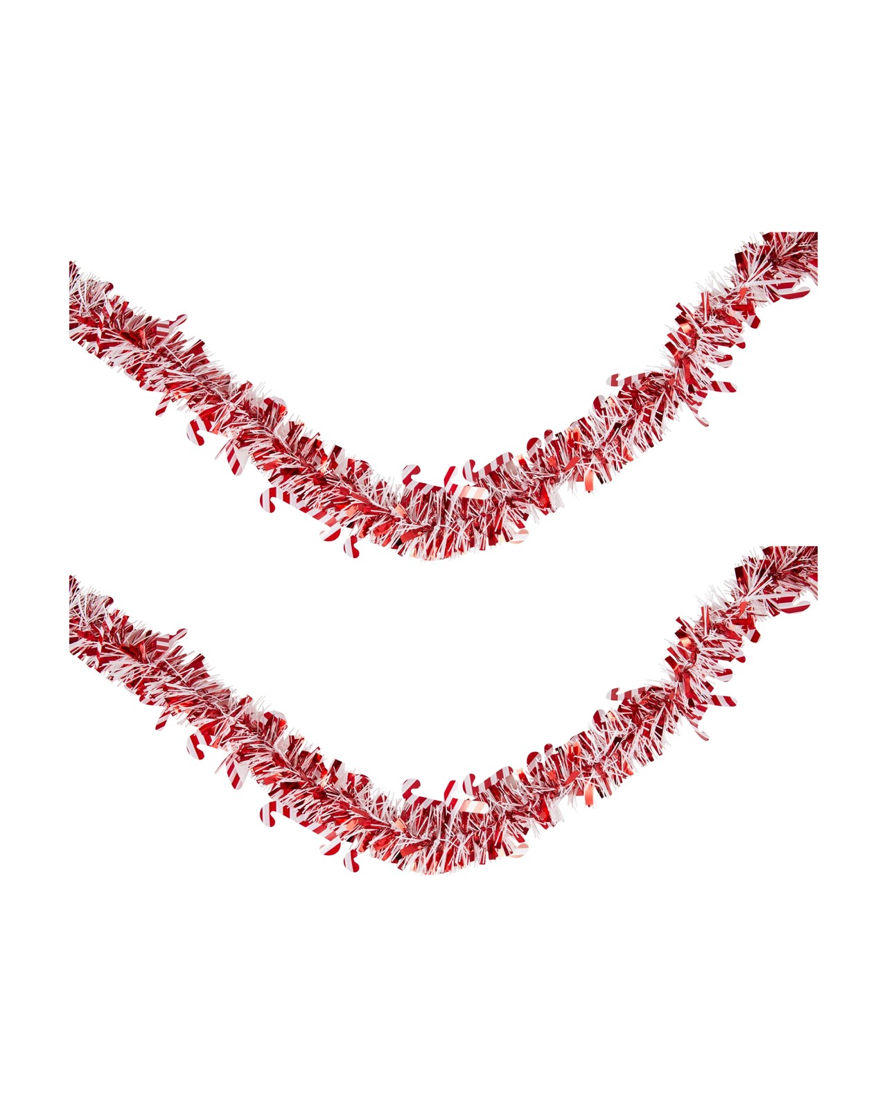 Anko 6m Candy Cane Christmas Tinsel 3 of 4