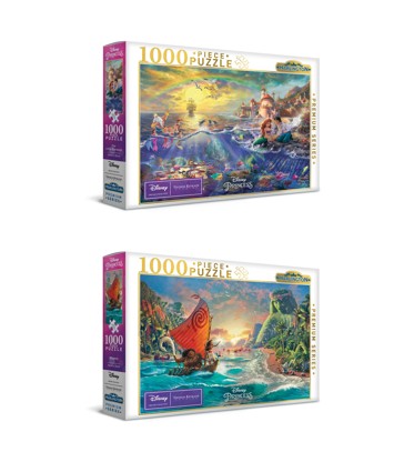 Harlington-Kinkade Disney Princess 1000 Piece Jigsaw Puzzle - Assorted*
