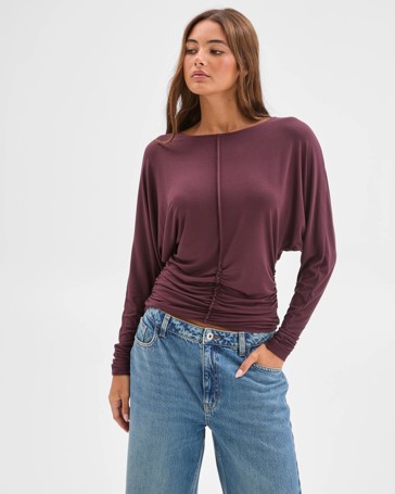 Lily Loves Long Dolman Sleeve Top