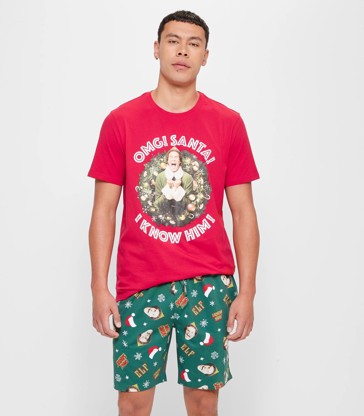 Elf Christmas Licensed Pyjama Set - Swag