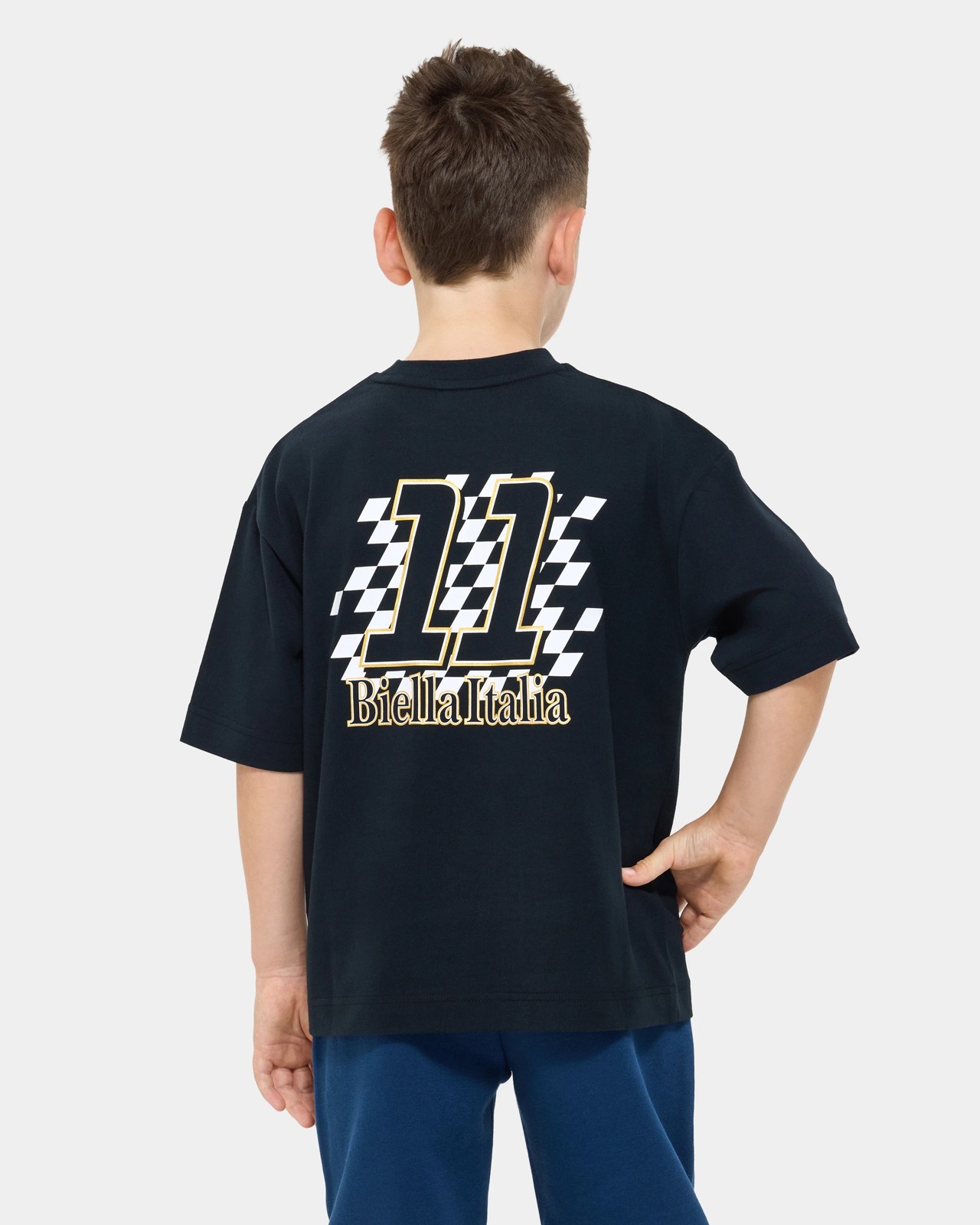 Fila Australian Cotton Hunter Short Sleeve T-Shirt - Black 4 of 5