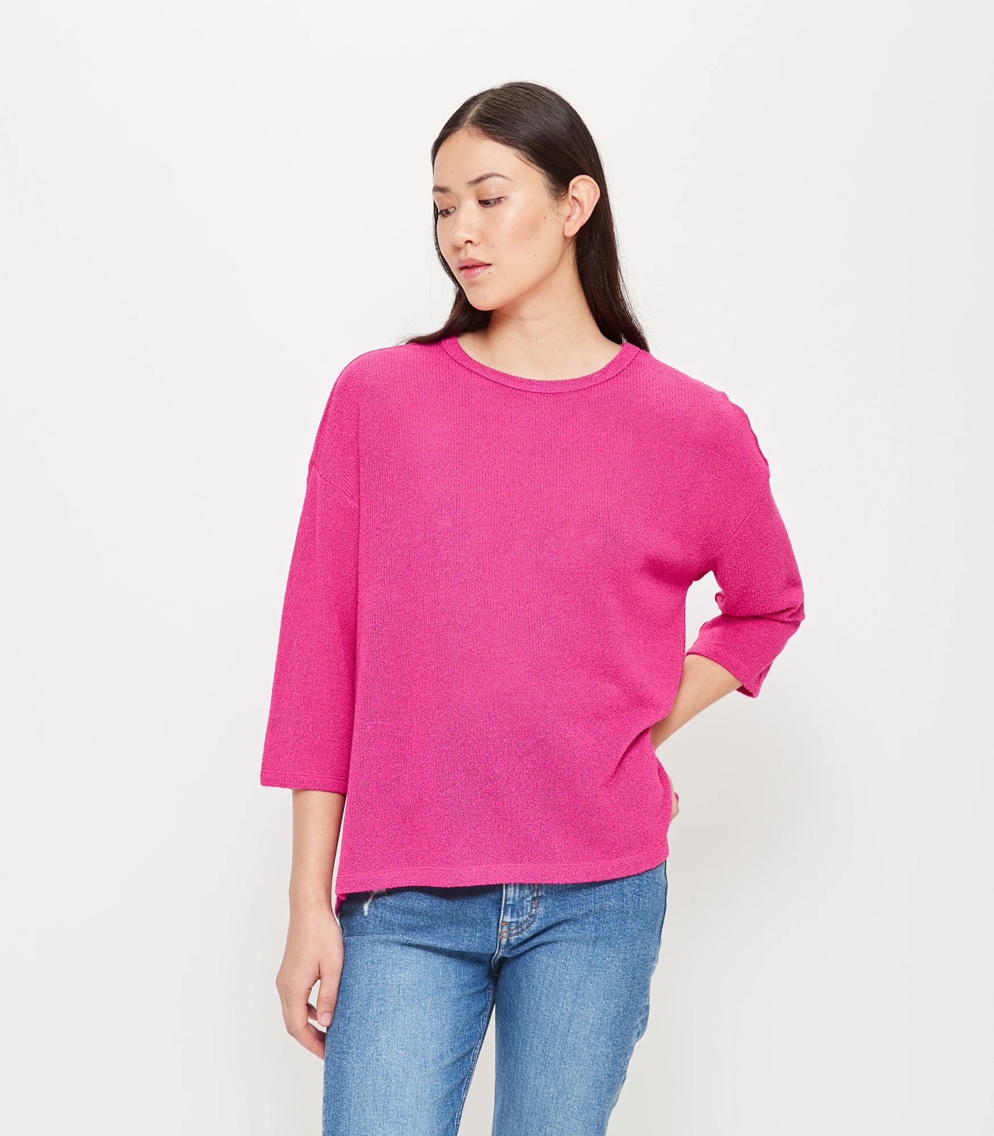 Dolman Sleeve Knit Top