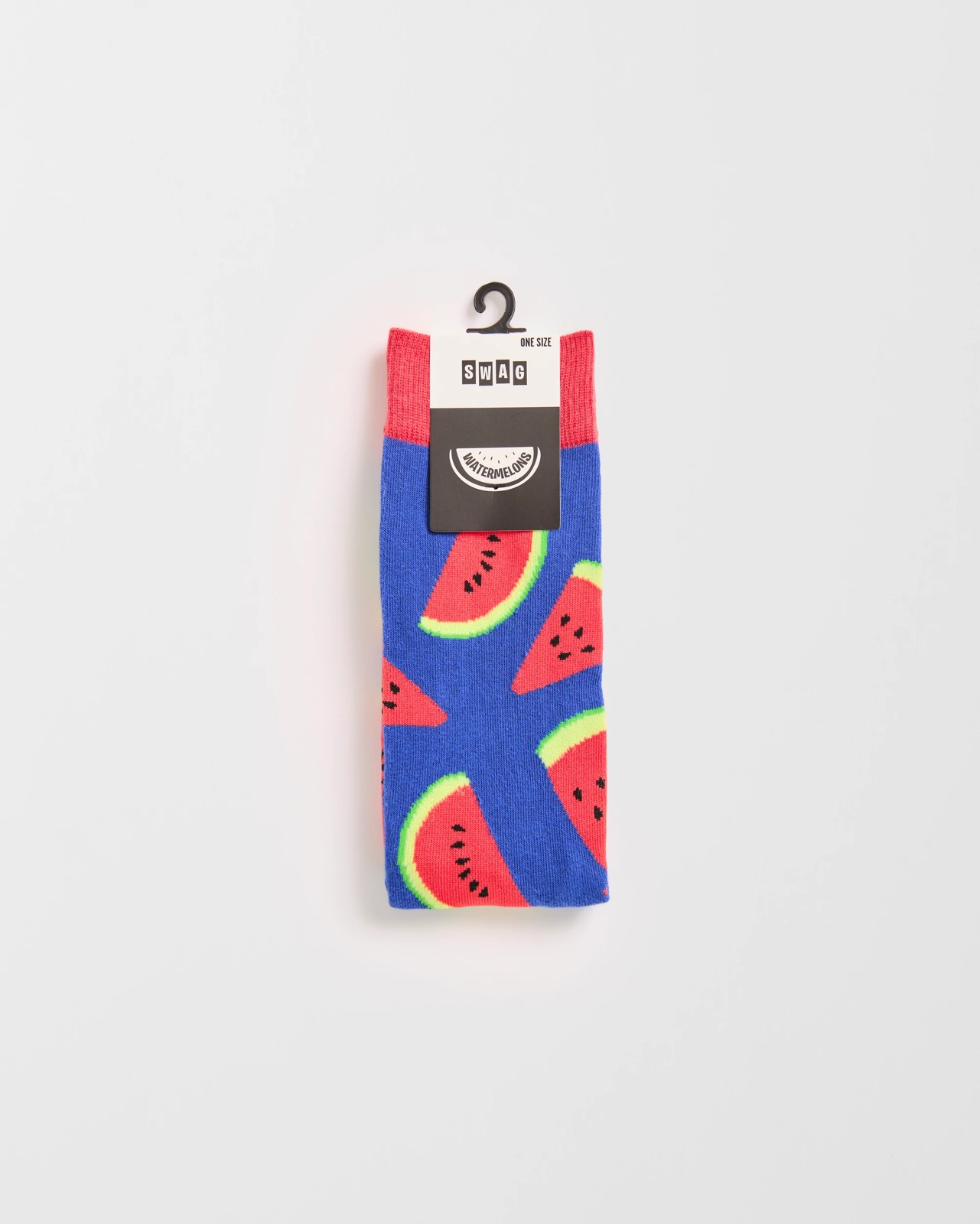 Swag  Crew Socks - Watermelon 3 of 3