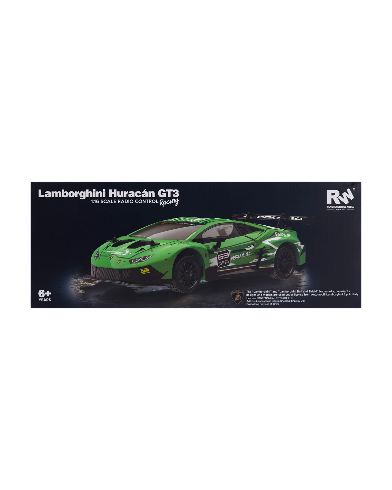 R/C 1:16 Scale Lamborghini Huracan GT3 Racing Car 5 of 5