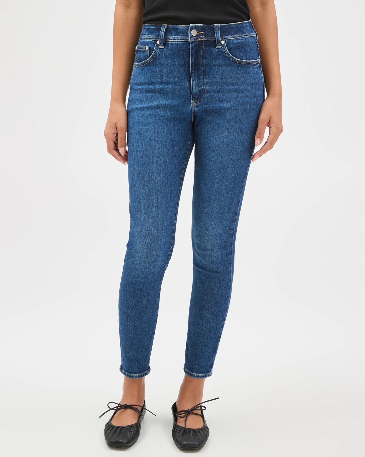 Shape Your Body Skinny Ankle Length Denim Jeans 4 of 5
