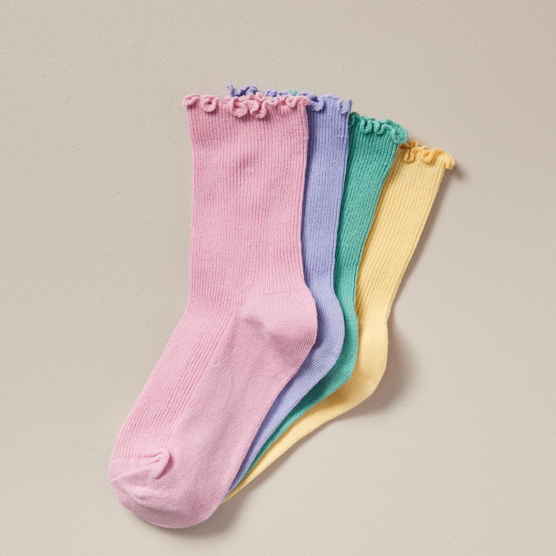 4 Pack Rib Crew Socks Target Australia