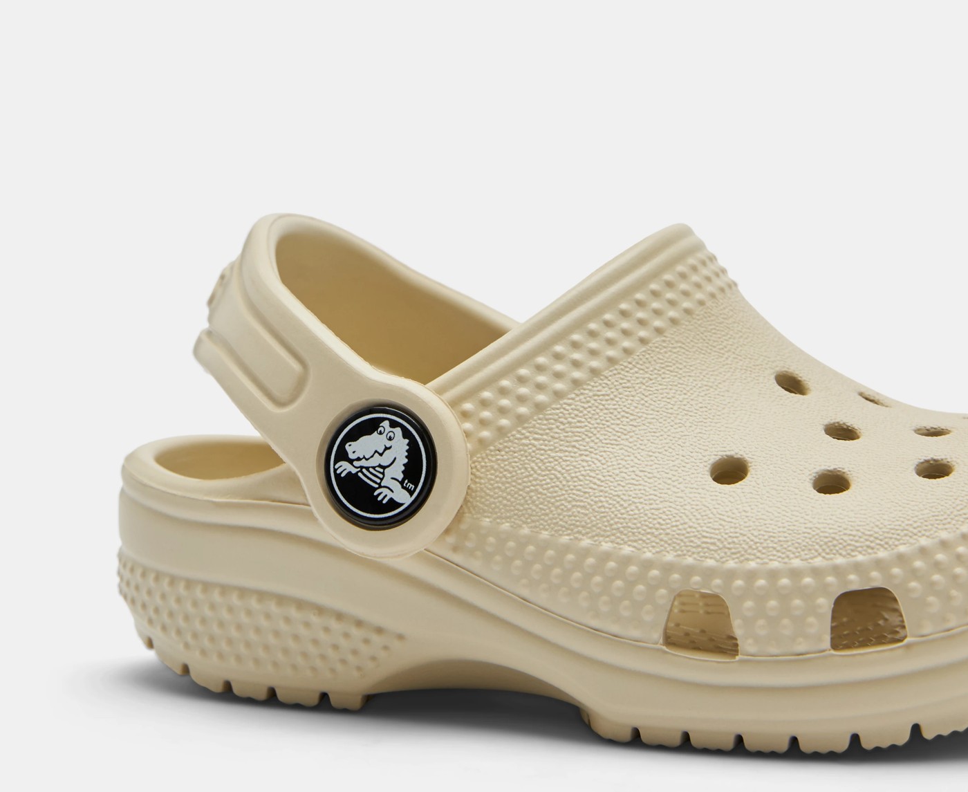 Crocs Toddler Classic Clog - Bone 3 of 5