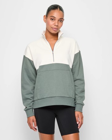 Active 1/4 Zip Fleece Jumper