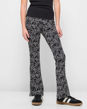 Australian Cotton Rib Flare Leggings
