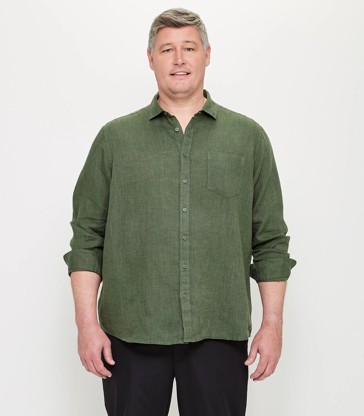 Man Plus European Linen Shirt