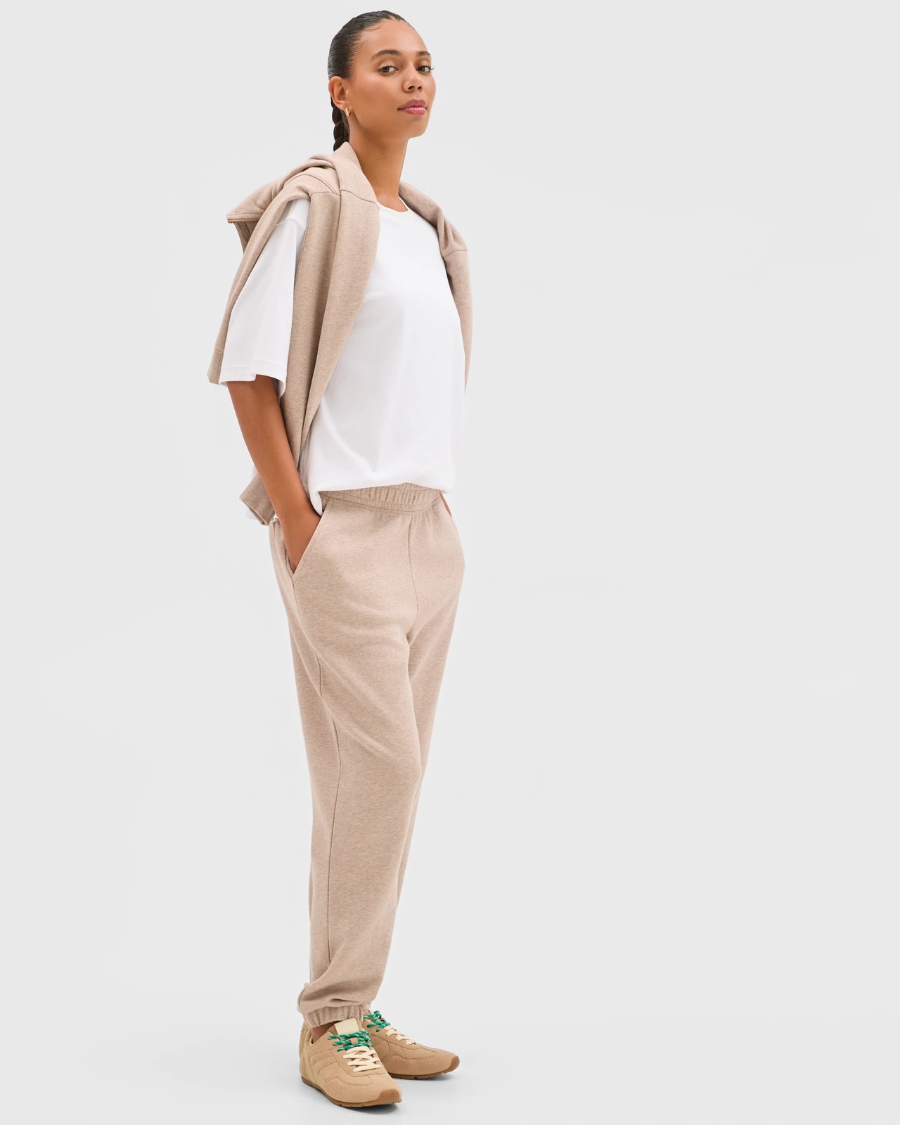 Australian Cotton Blend Fleece Trackpants 3 of 5