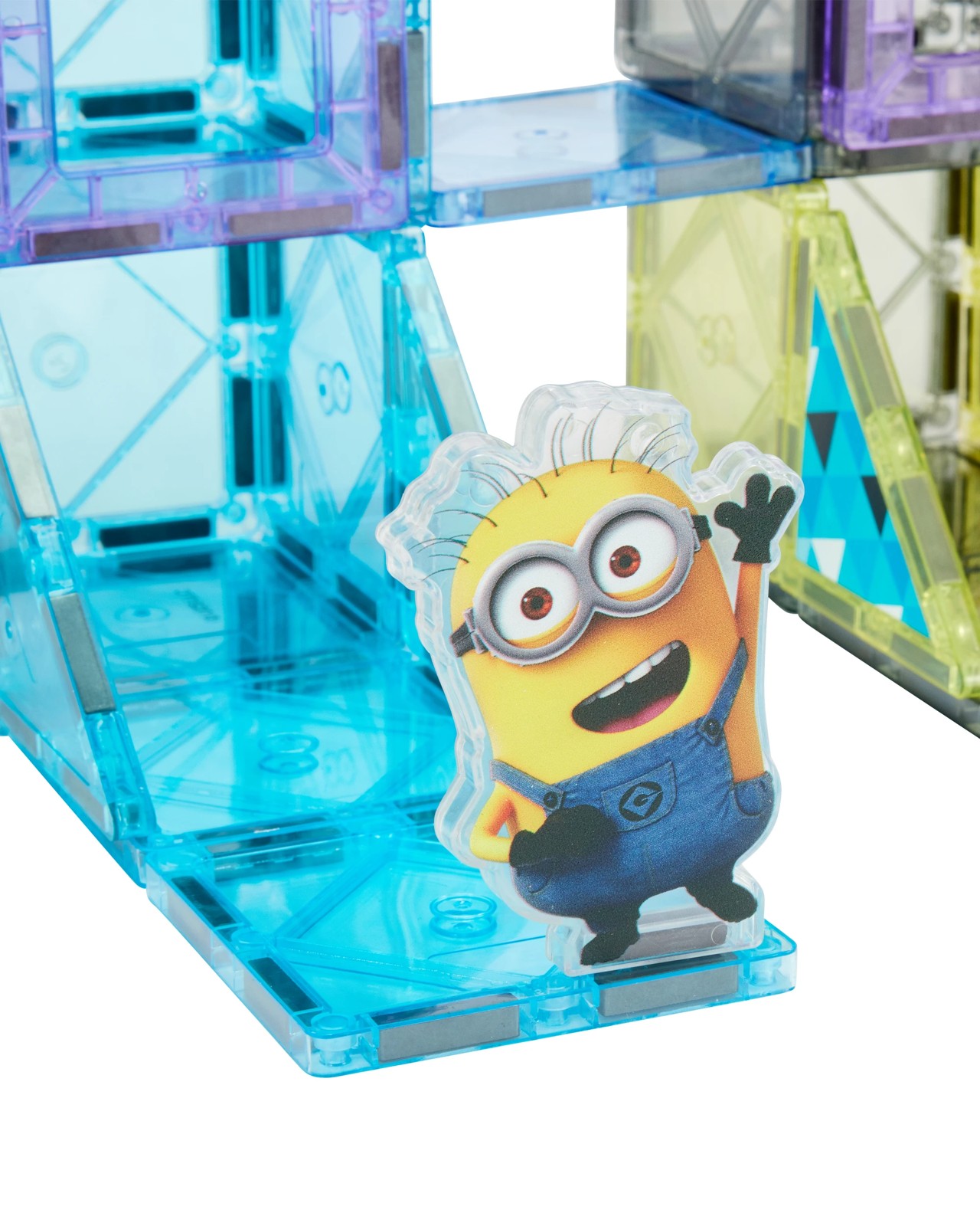 65 Piece Illumination's Minions Magnetic Tiles Activity Set 5 of 5