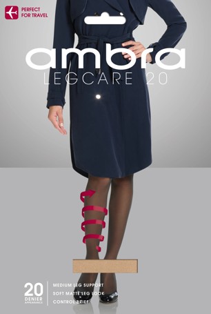 Ambra 1 Pack 20 Denier Leg Care Pantyhose - Natural