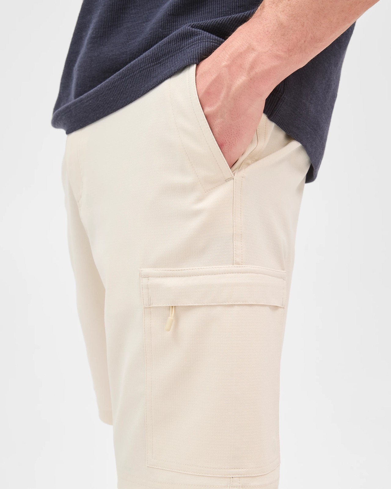 Hybrid Cargo Swim Shorts - Birch 5 of 6