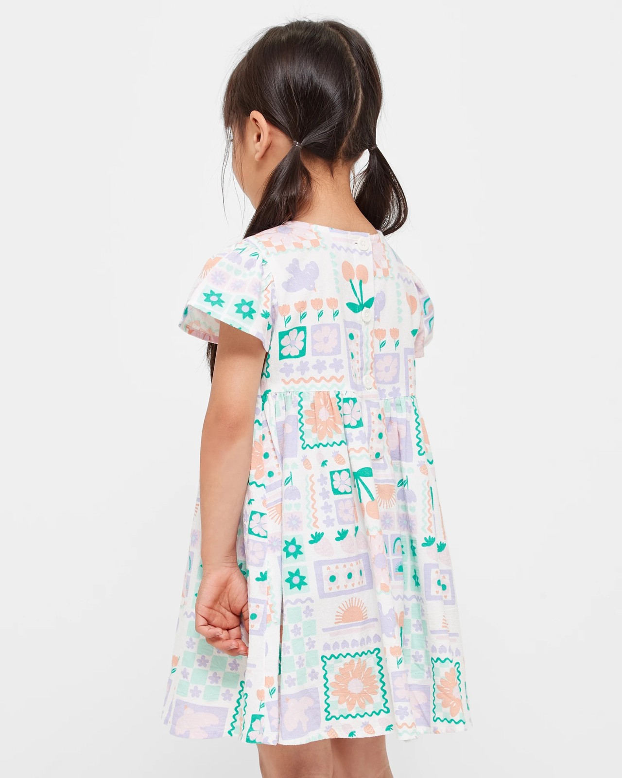 Flutter Sleeve Dress 3 of 5