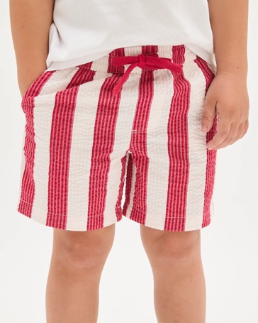 Australian Cotton Seersucker Volley Shorts