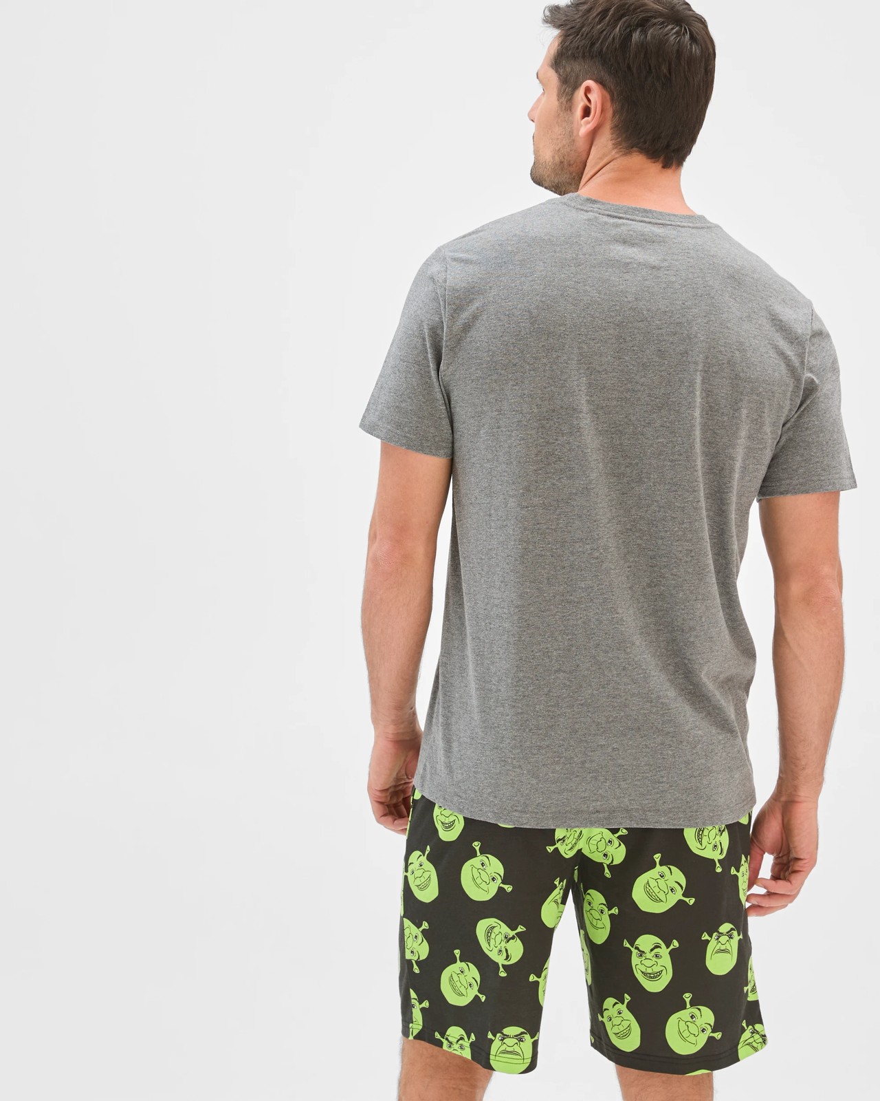 Shrek Top and Shorts Pyjama Set 6 of 6