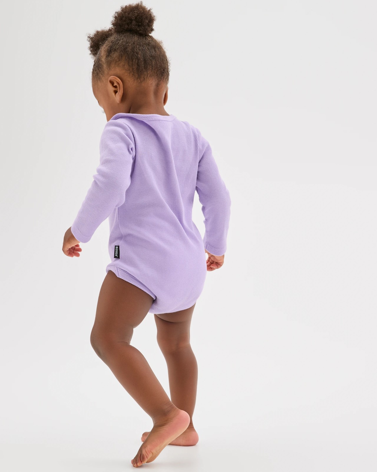 Bonds 3 Pack Baby Everyday Long Sleeve Ribbed Bodysuits - C,P,L 3 of 6