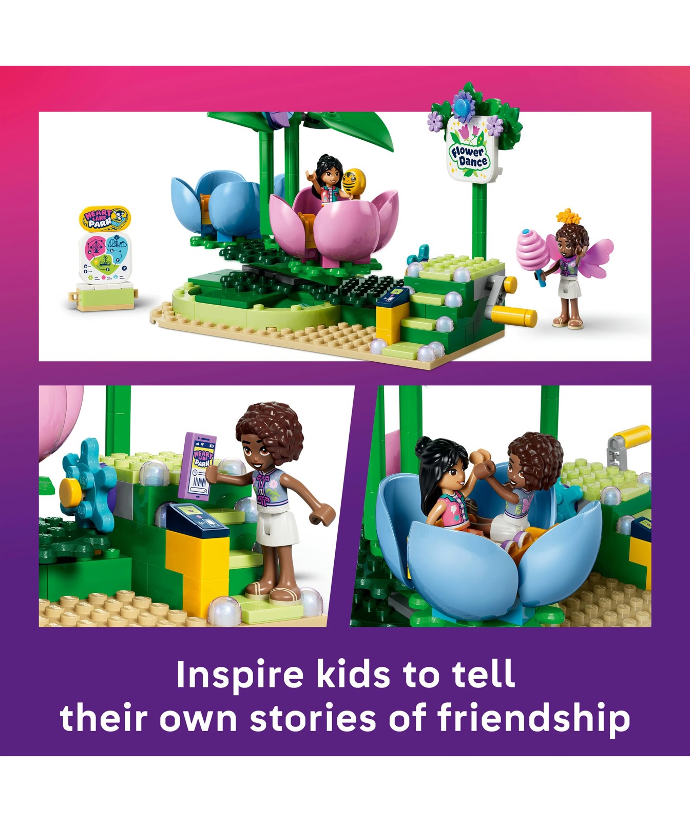 LEGO® Friends Spinning Flower & Fairy Teacup Ride 42702 4 of 5